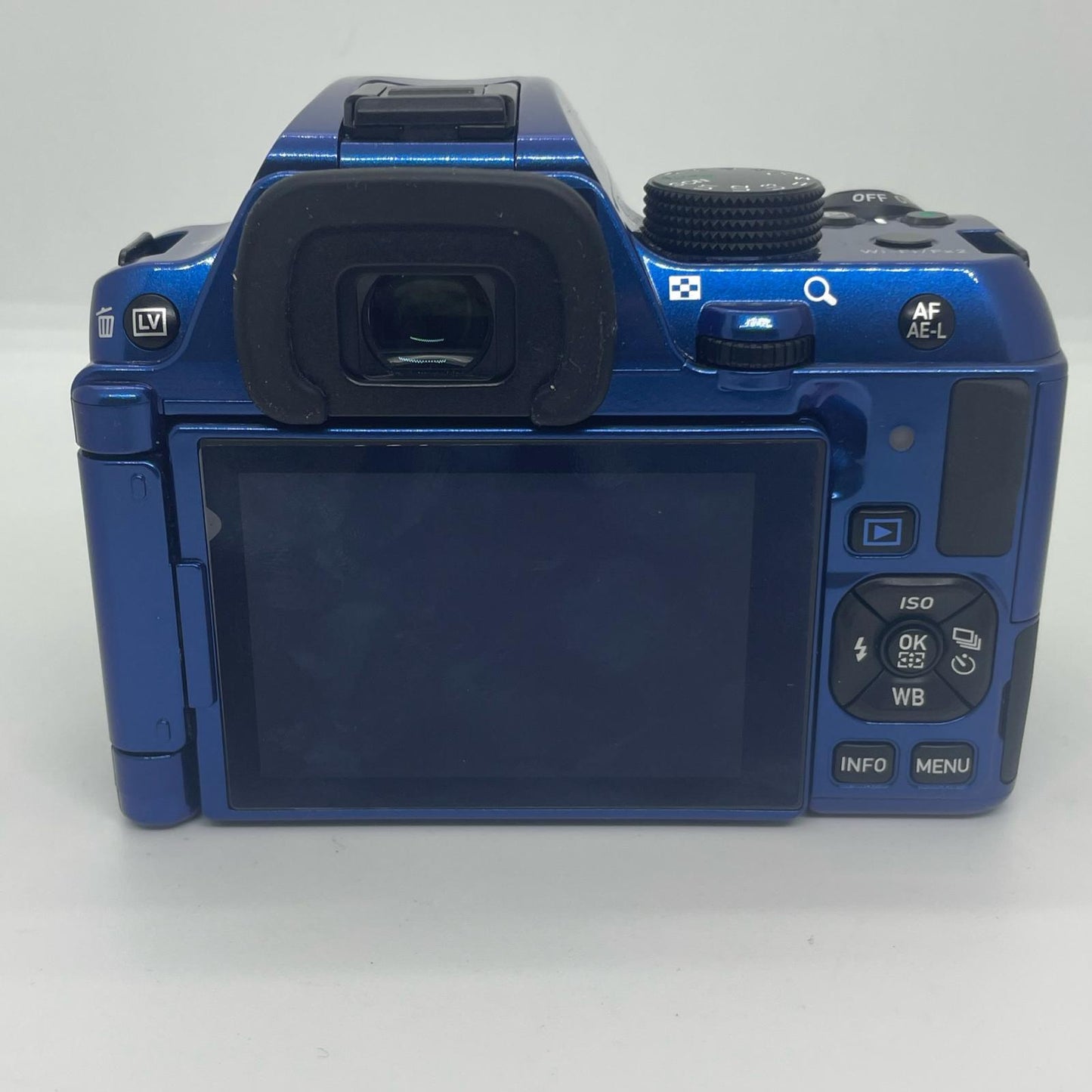 【全額返金保証】【最速発送】PENTAX デジタル一眼 KF クリスタルブルー 美品 動作確認済
