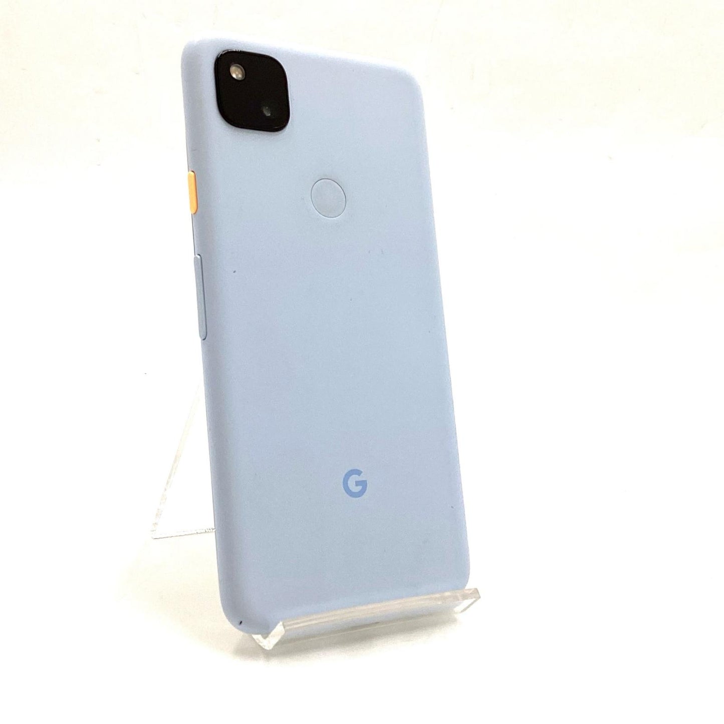 【全額返金保証】【最速発送】Google Pixel 4a 128GB Barely Blue Softbank GO25M 白ロム 動作確認済