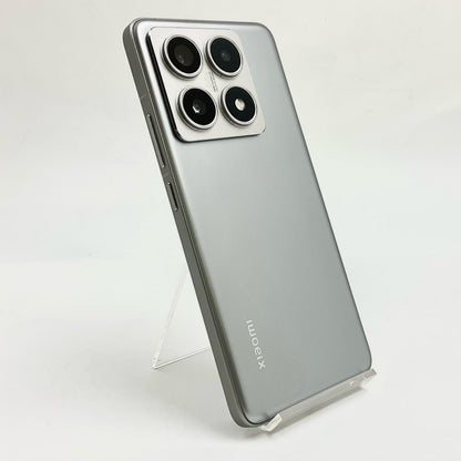 【全額返金保証】【最速発送】Xiaomi Xiaomi 14T Pro 256GB Titan Gray SIMフリー 2407FPN8ER 白ロム 美品 動作確認済