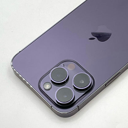 【全額返金保証】【最速発送】Apple iPhone iPhone 14 Pro Max 512GB ディープパープル docomo 白ロム 動作確認済 78%