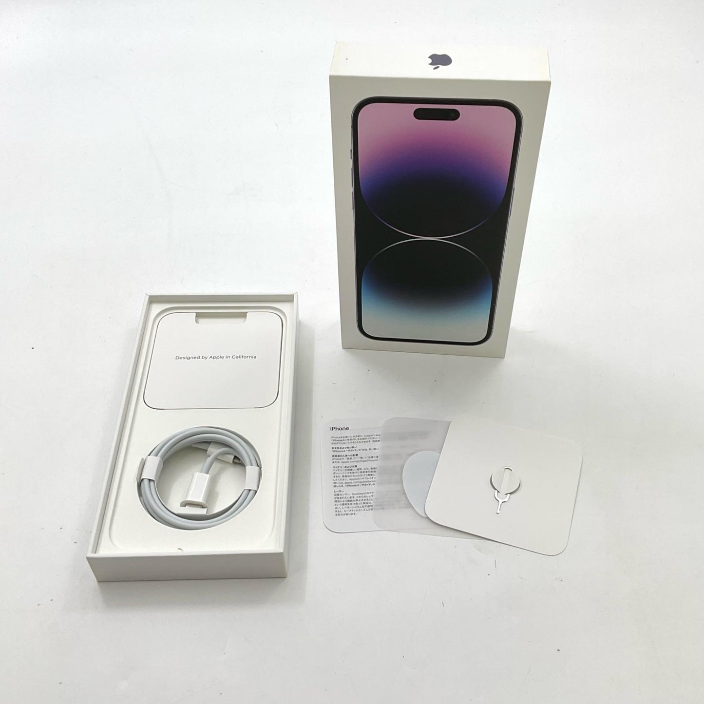【全額返金保証】【最速発送】Apple iPhone iPhone 14 Pro Max 512GB ディープパープル docomo 白ロム 動作確認済 78%