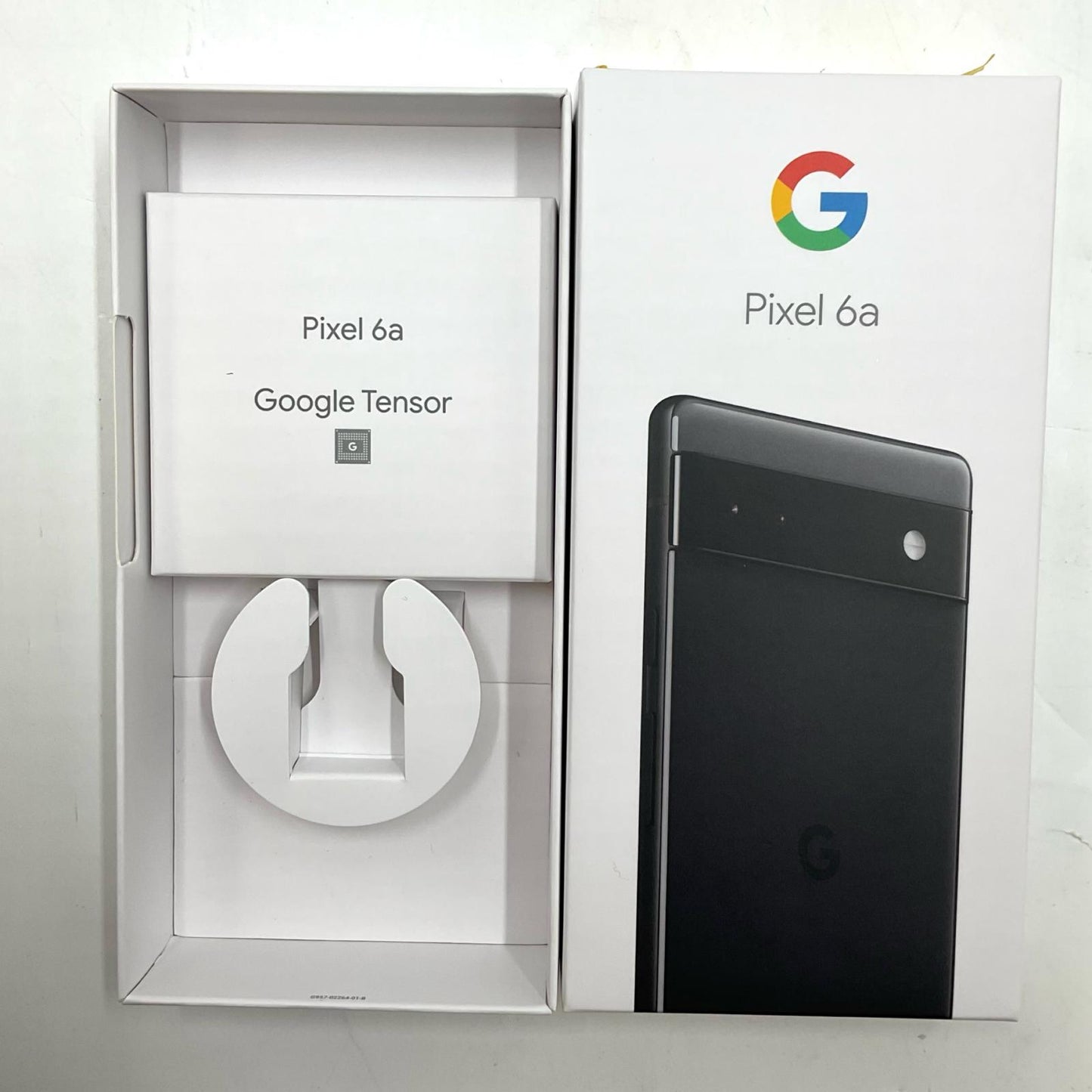 【全額返金保証】【最速発送】Google Pixel 6a 128GB Charcoal Softbank GB17L 白ロム 動作確認済