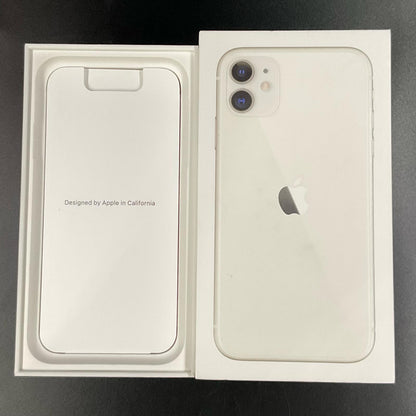 【全額返金保証】【最速発送】Apple iPhone iPhone 11 256GB ホワイト au 白ロム 超美品 動作確認済 92%