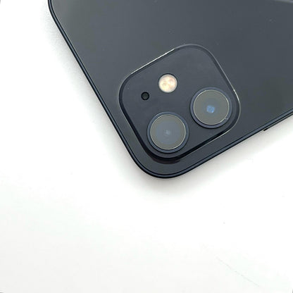 【全額返金保証】【最速発送】Apple iPhone iPhone 12 128GB ブラック Softbank 動作確認済 77%