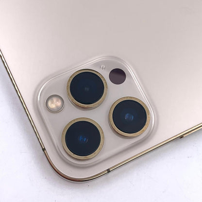 【全額返金保証】【最速発送】Apple iPhone iPhone 12 Pro Max 256GB ゴールド Softbank 白ロム 動作確認済 83%