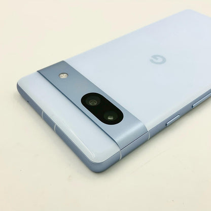 【全額返金保証】【最速発送】Google Pixel 7a 128GB Sea SIMフリー G82U8 白ロム 動作確認済