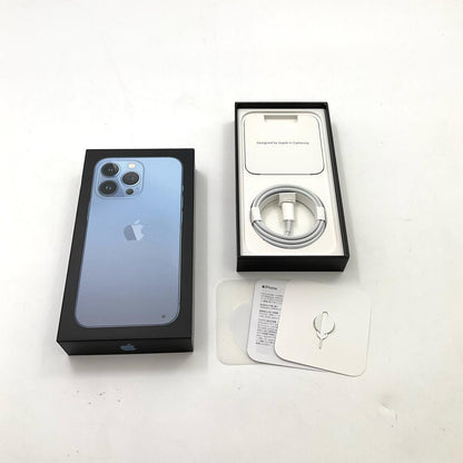 【全額返金保証】【最速発送】Apple iPhone iPhone 13 Pro 512GB シエラブルー docomo 白ロム 動作確認済 86%