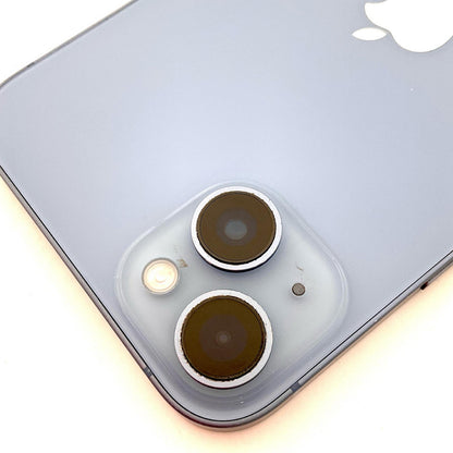 【全額返金保証】【最速発送】Apple iPhone iPhone 14 Plus 256GB ブルー Softbank 動作確認済 85%