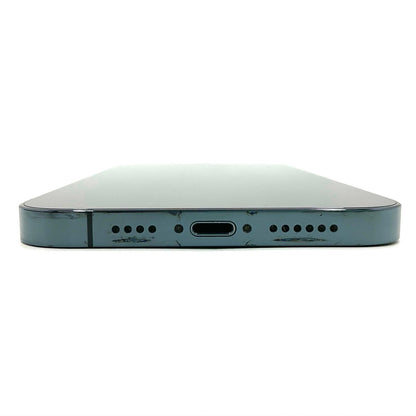 【全額返金保証】【最速発送】Apple iPhone iPhone 12 Pro Max 256GB パシフィックブルー au 白ロム 動作確認済 77%