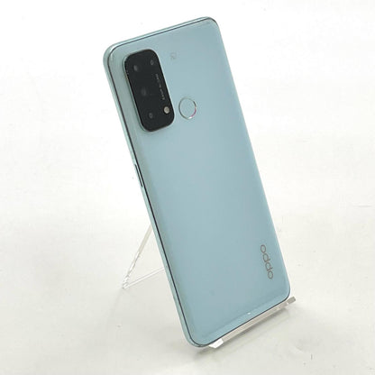 【全額返金保証】【最速発送】OPPO Reno 5A 128GB アイスブルー CPH2199 白ロム 動作確認済
