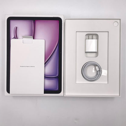 【全額返金保証】【最速発送】Apple iPad Air 11インチ 第6世代 128GB パープル Wi-Fi 超美品 動作確認済