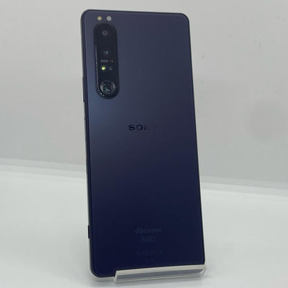 【最速発送】Sony Xperia 1 III 256GB フロストパープル docomo SO-51B 白ロム【難有】