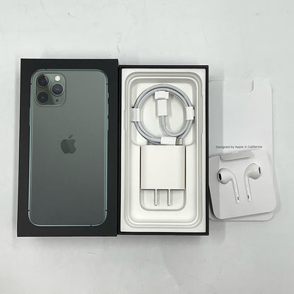 【全額返金保証】【最速発送】Apple iPhone iPhone 11 Pro 512GB ミッドナイトグリーン Softbank 白ロム 動作確認済 98%