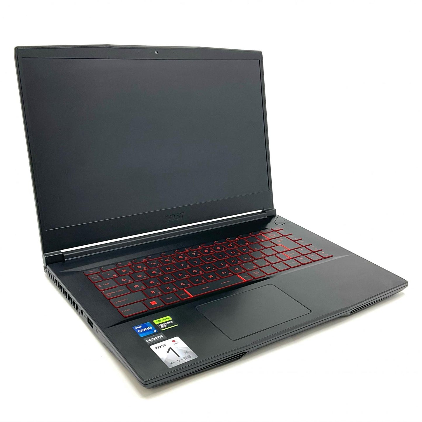 【全額返金保証】【最速発送】MSI Thin GF63 12VE-069JP-BB71265H16GXXDX11MH i7-12650H 16GB M.2 SSD 512GB RTX 4050 Laptop 95.7% 動作確認済