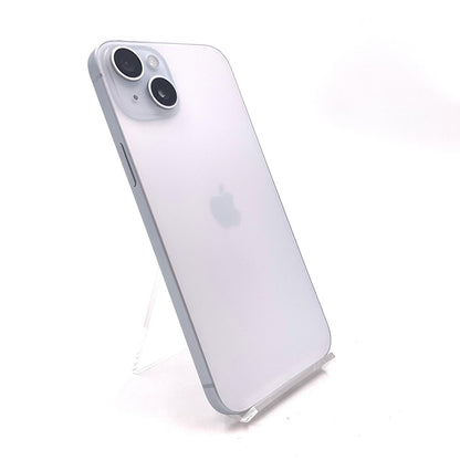 【全額返金保証】【最速発送】Apple iPhone iPhone 15 Plus 128GB ブルー SIMフリー 白ロム 美品 動作確認済 85%