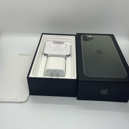 【全額返金保証】【最速発送】Apple iPhone iPhone 11 Pro Max 256GB ミッドナイトグリーン docomo SIMフリー 白ロム 動作確認済 84 %