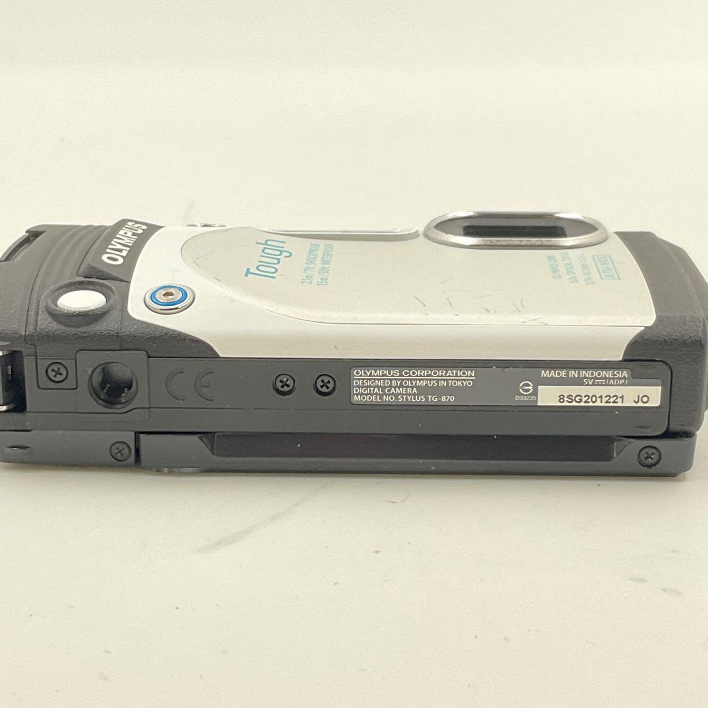 【全額返金保証】【最速発送】OLYMPUS コンパクトデジタルカメラ OLYMPUS STYLUS TG-870 Tough [ホワイト] 動作確認済