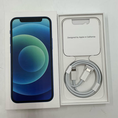 【全額返金保証】【最速発送】Apple iPhone iPhone 12 mini 64GB ブルー SIMフリー 白ロム 動作確認済 75%