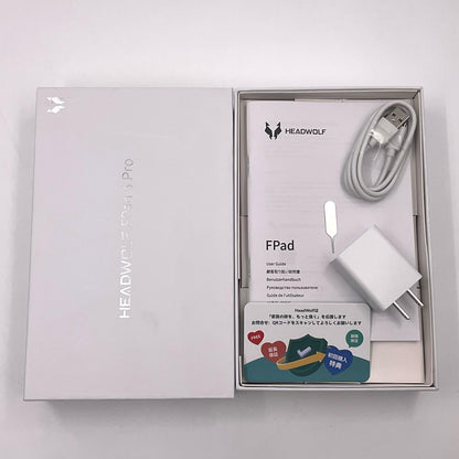 【全額返金保証】【最速発送】Headwolf FPad5 Pro 8.38インチ 256GB SIMフリー 白ロム 美品 動作確認済