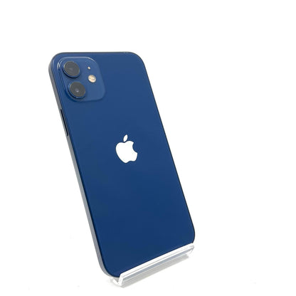 【全額返金保証】【最速発送】Apple iPhone iPhone 12 128GB ブルー au 白ロム 動作確認済 76%
