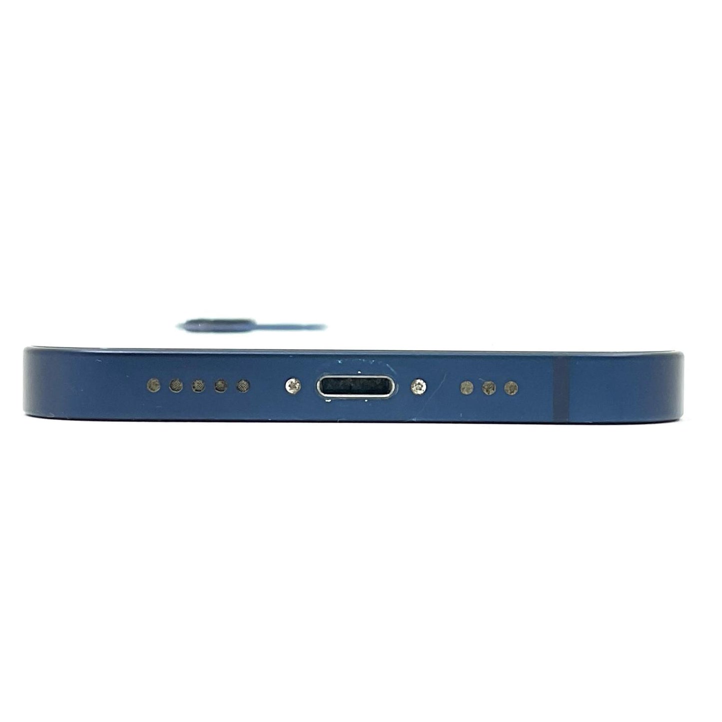 【全額返金保証】【最速発送】Apple iPhone iPhone 12 128GB ブルー au 白ロム 動作確認済 76%