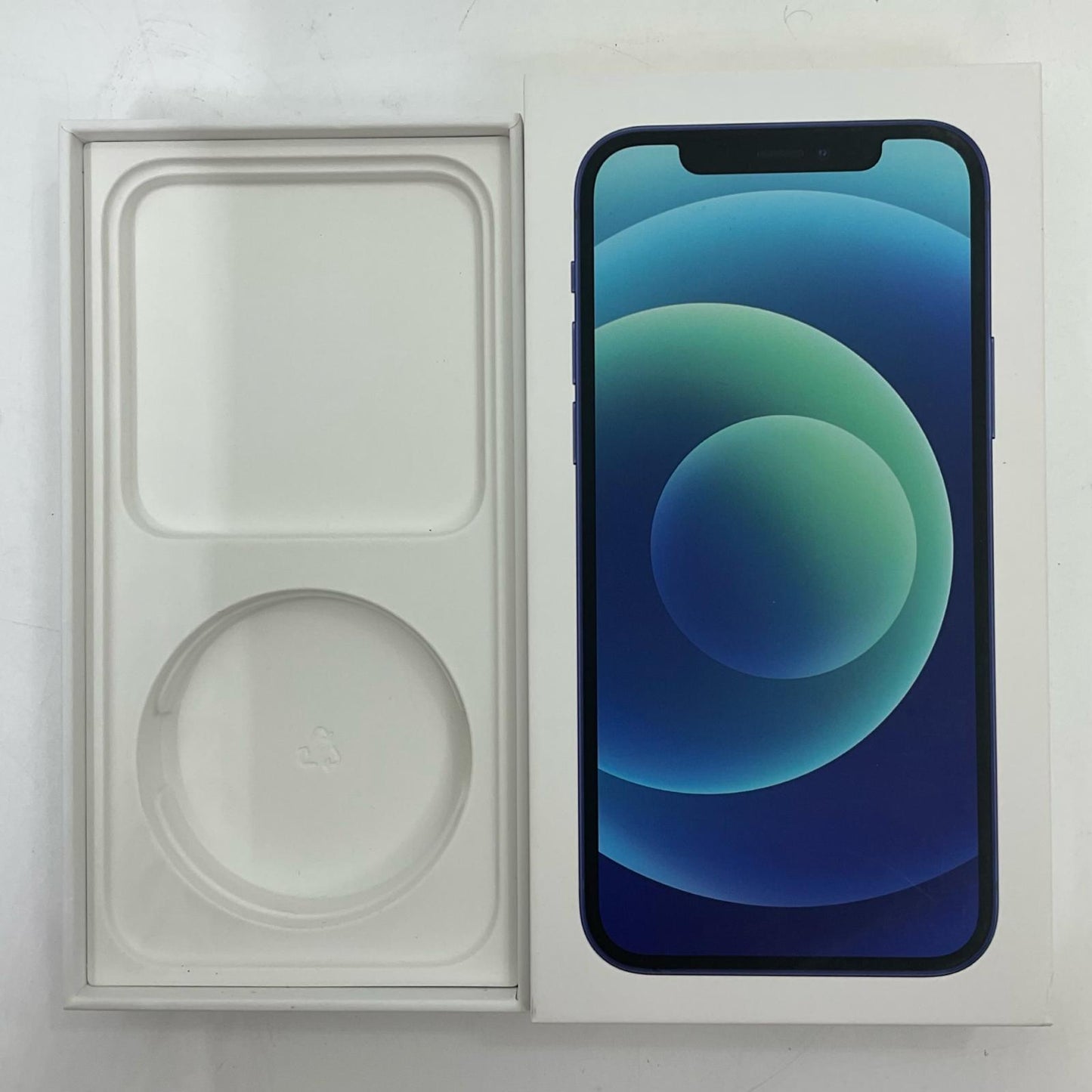 【全額返金保証】【最速発送】Apple iPhone iPhone 12 128GB ブルー au 白ロム 動作確認済 76%