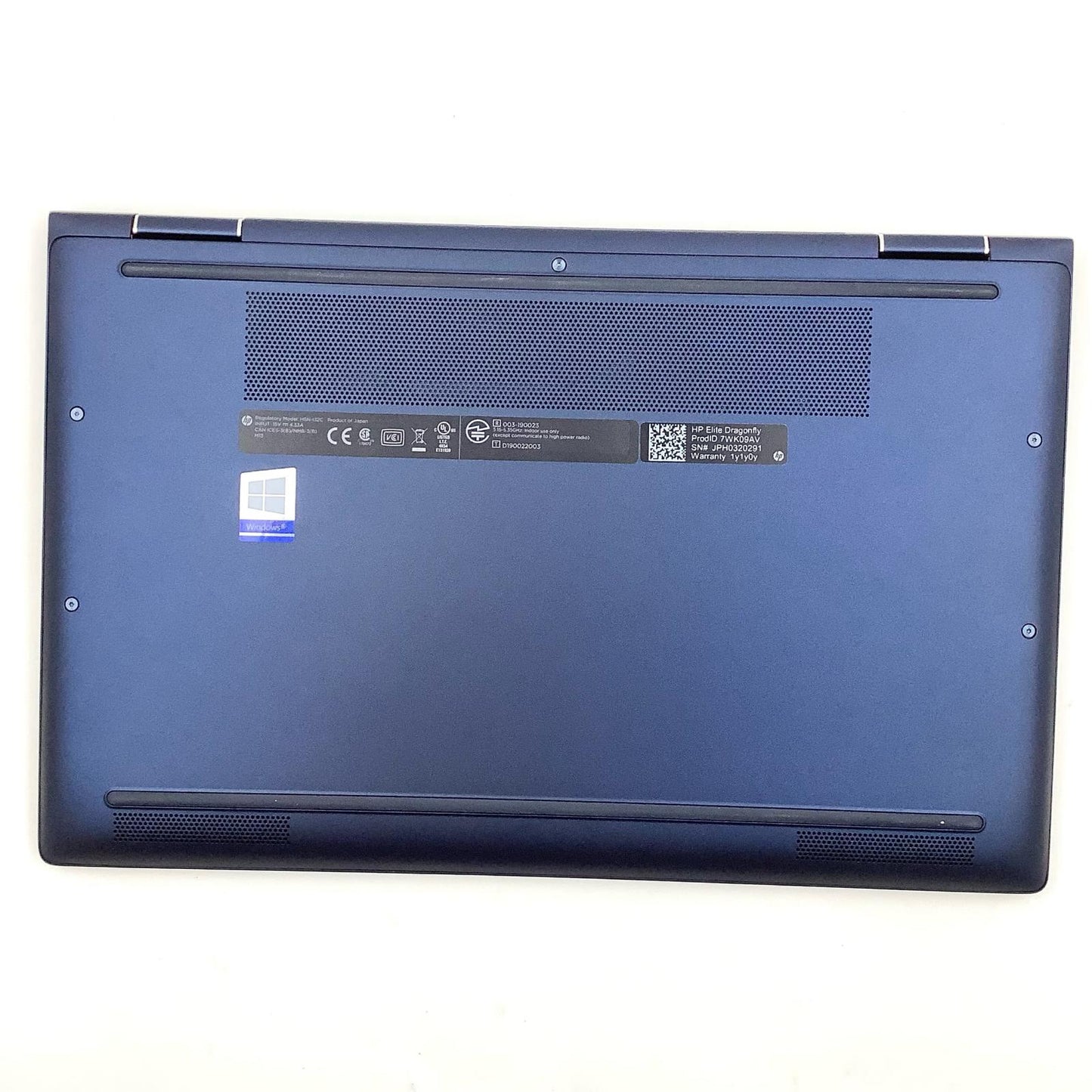 【全額返金保証】【最速発送】HP Elite Dragonfly Intel(R) Core(TM) i5-8265U CPU @ 1.60GHz 8GB M.2 SSD 256GB 75% 動作確認済