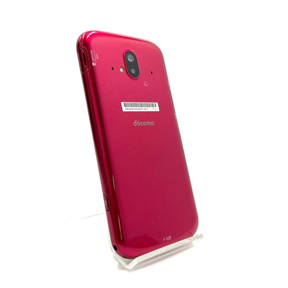 【全額返金保証】【最速発送】富士通 らくらくスマートフォン 64GB ピンク docomo F-52B 白ロム 動作確認済