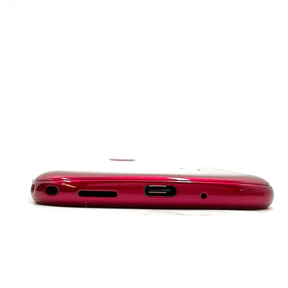 【全額返金保証】【最速発送】富士通 らくらくスマートフォン 64GB ピンク docomo F-52B 白ロム 動作確認済