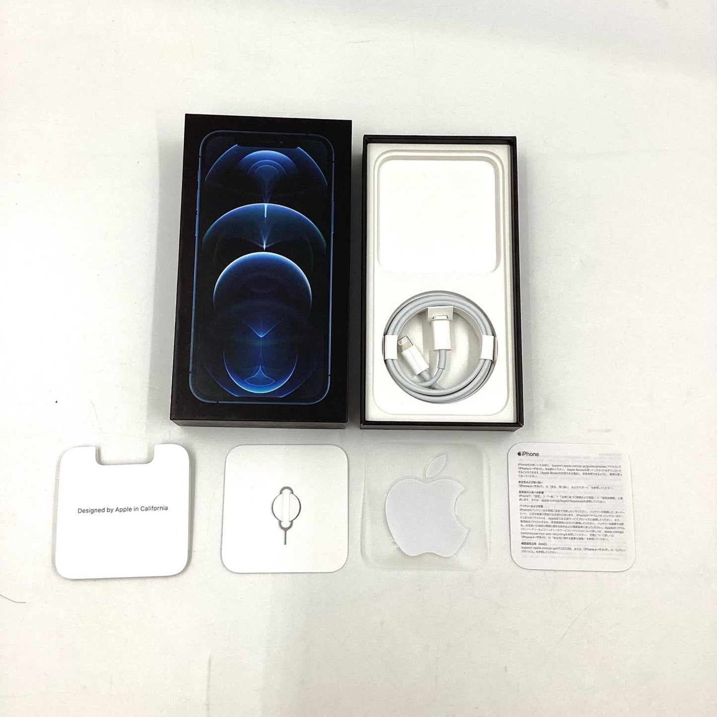 【全額返金保証】【最速発送】Apple iPhone iPhone 12 Pro 256GB パシフィックブルー SIMフリー 白ロム 動作確認済 83%