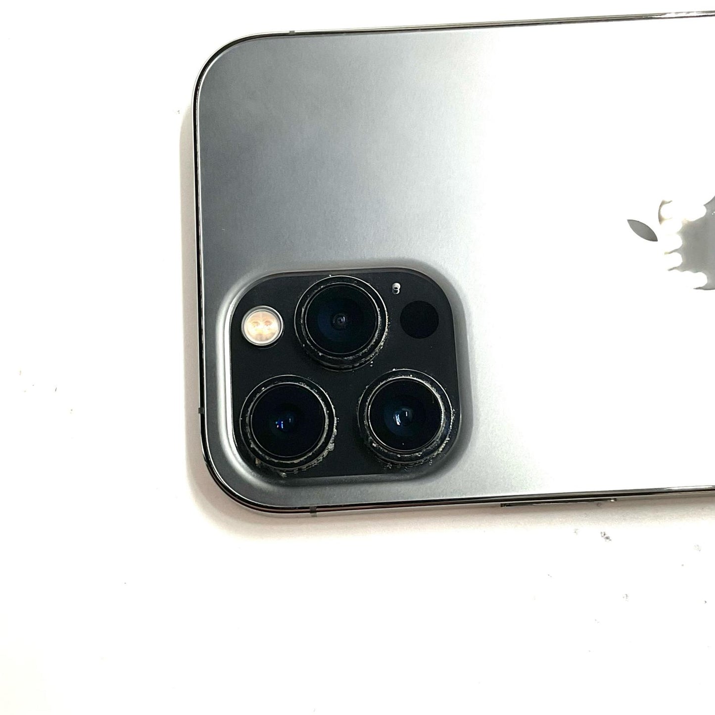 【全額返金保証】【最速発送】Apple iPhone iPhone 12 Pro Max 128GB グラファイト SIMフリー 白ロム 動作確認済 78%
