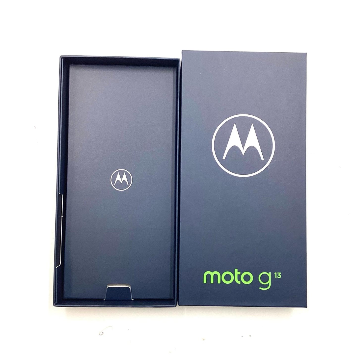 【全額返金保証】【最速発送】Motorola moto g 13 128GB マットチャコール SIMフリー XT2331-3 白ロム 動作確認済
