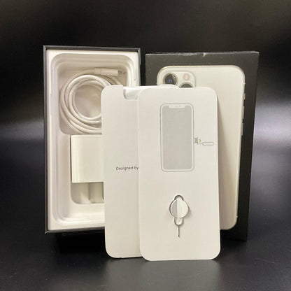 【全額返金保証】【最速発送】Apple iPhone iPhone 11 Pro 256GB シルバー 白ロム 動作確認済 74%