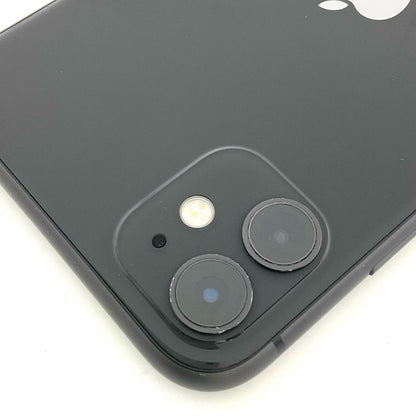 【全額返金保証】【最速発送】Apple iPhone iPhone 11 128GB ブラック docomo 白ロム 動作確認済 76%