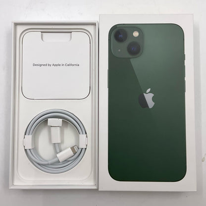 【全額返金保証】【最速発送】Apple iPhone iPhone 13 128GB グリーン SIMフリー 白ロム 動作確認済 85%
