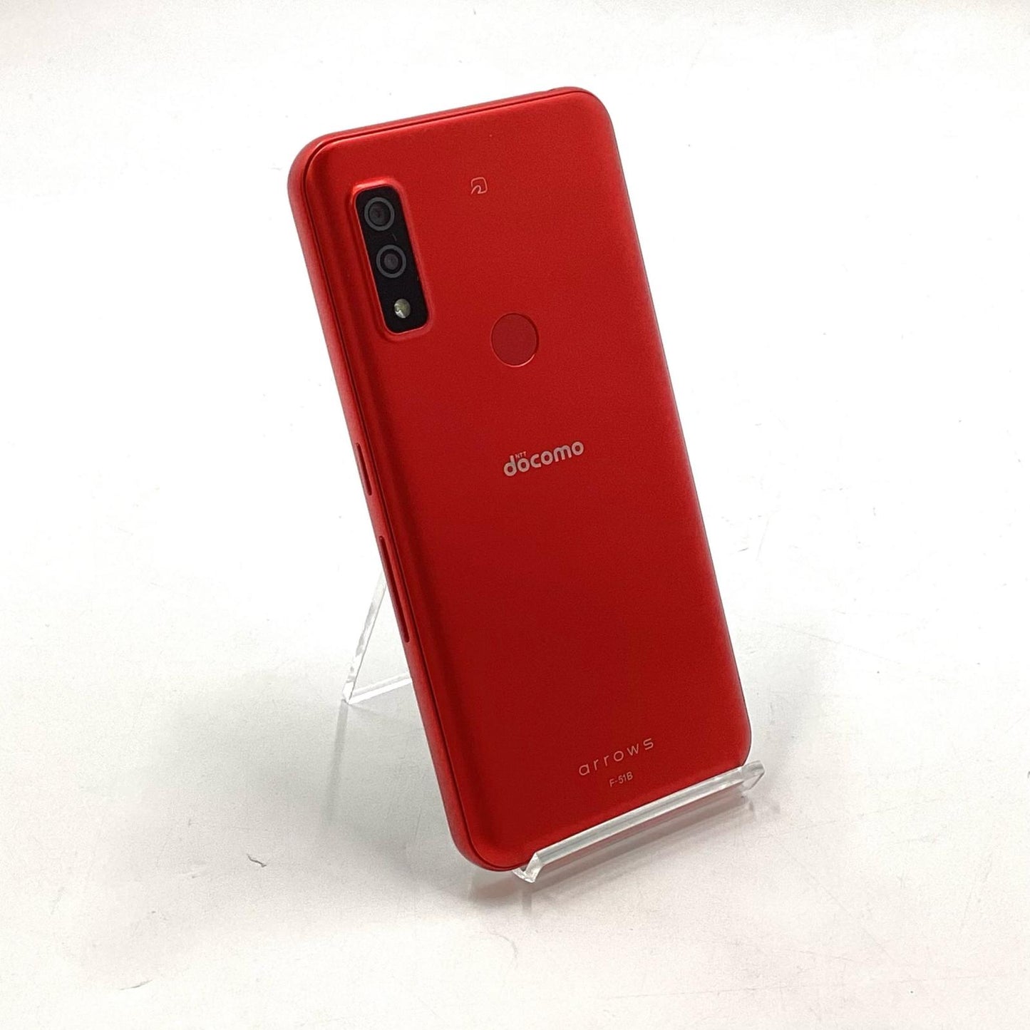 【全額返金保証】【最速発送】富士通 arrows We 64GB レッド docomo F-51B 白ロム 美品 動作確認済