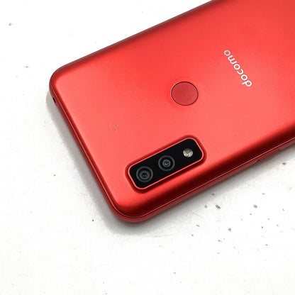【全額返金保証】【最速発送】富士通 arrows We 64GB レッド docomo F-51B 白ロム 美品 動作確認済