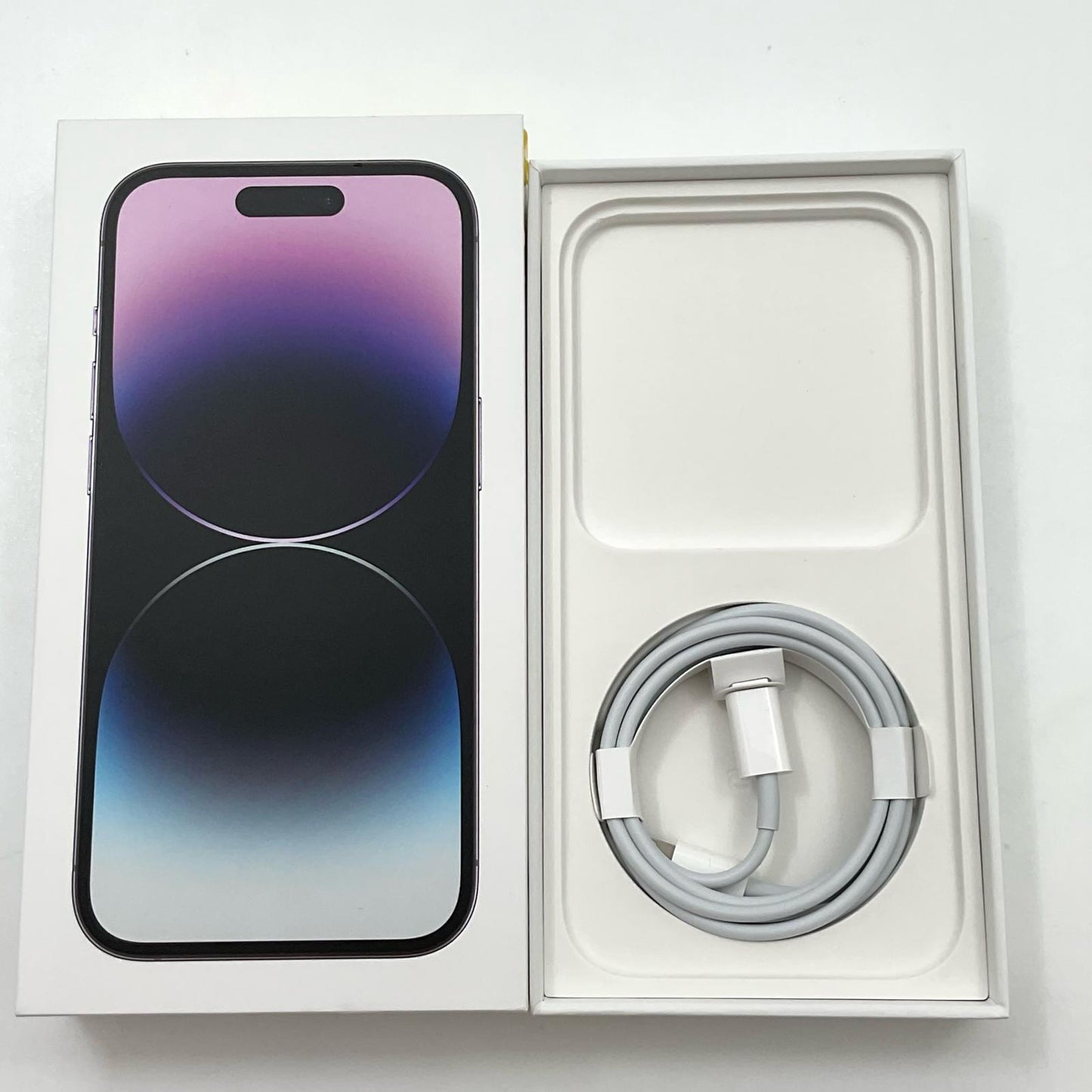 【全額返金保証】【最速発送】Apple iPhone iPhone 14 Pro 256GB ディープパープル docomo 白ロム 動作確認済 77%