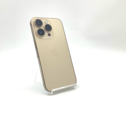 【全額返金保証】【最速発送】Apple iPhone iPhone Pro 14 Pro 256GB ゴールド SIMフリー 白ロム 美品 動作確認済 88%