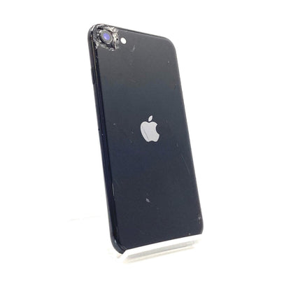 【最速発送】Apple iPhone iPhone SE（第2世代） 128GB ブラック au 白ロム【難有】 84%