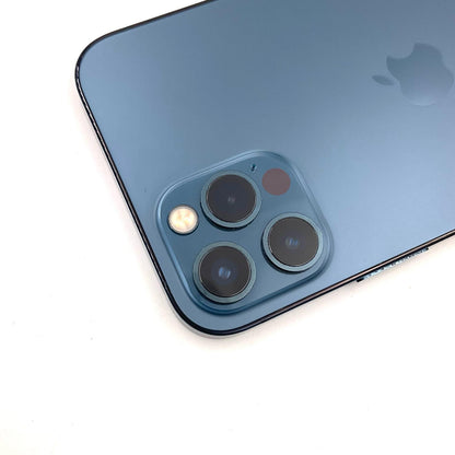 【全額返金保証】【最速発送】Apple iPhone iPhone 12 Pro 128GB パシフィックブルー Softbank 白ロム 美品 動作確認済 93%