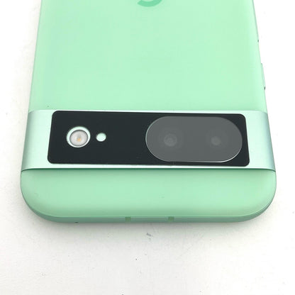 【全額返金保証】【最速発送】Google Pixel 8a 128GB アロエ au G576D 白ロム 美品 動作確認済