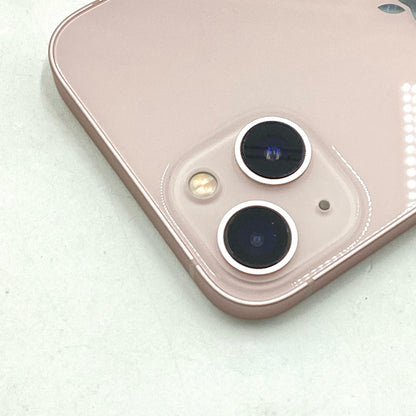 【全額返金保証】【最速発送】Apple iPhone iPhone 13 128GB ピンク au SIMフリー 白ロム 動作確認済 87%