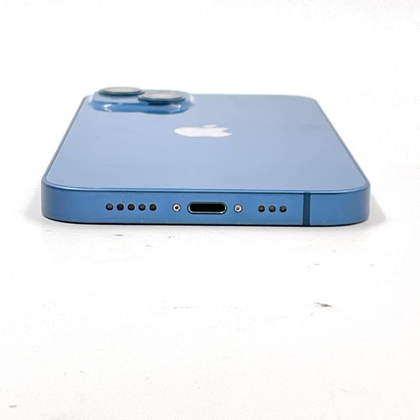 【全額返金保証】【最速発送】Apple iPhone iPhone 13 128GB ブルー Softbank SIMフリー 白ロム 動作確認済 77%
