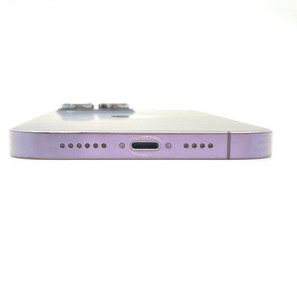 【最速発送】Apple iPhone iPhone 14 Pro Max 256GB ディープパープル SIMフリー 白ロム【難有】 85%