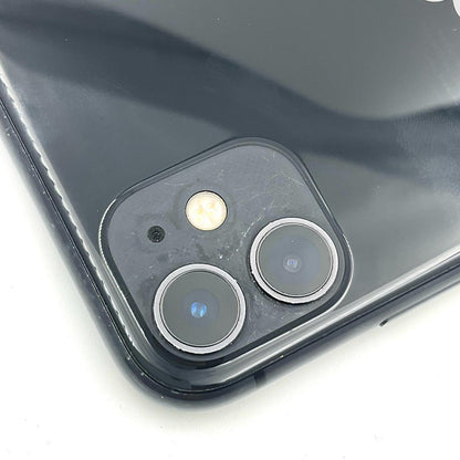 【全額返金保証】【最速発送】Apple iPhone iPhone 11 128GB ブラック docomo 白ロム 動作確認済 74%