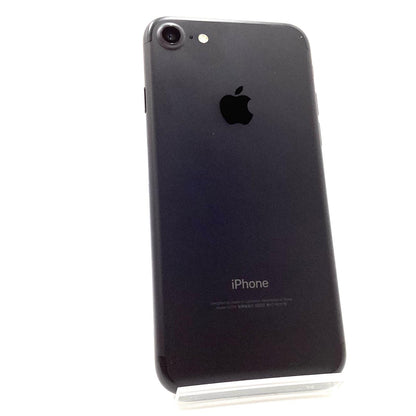 【最速発送】Apple iPhone iPhone 7 32GB ブラック au 白ロム【難有】 93%