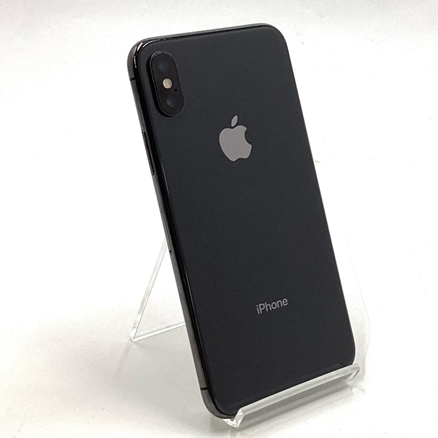 【全額返金保証】【最速発送】Apple iPhone iPhone X 256GB スペースグレイ docomo 白ロム 動作確認済 79%