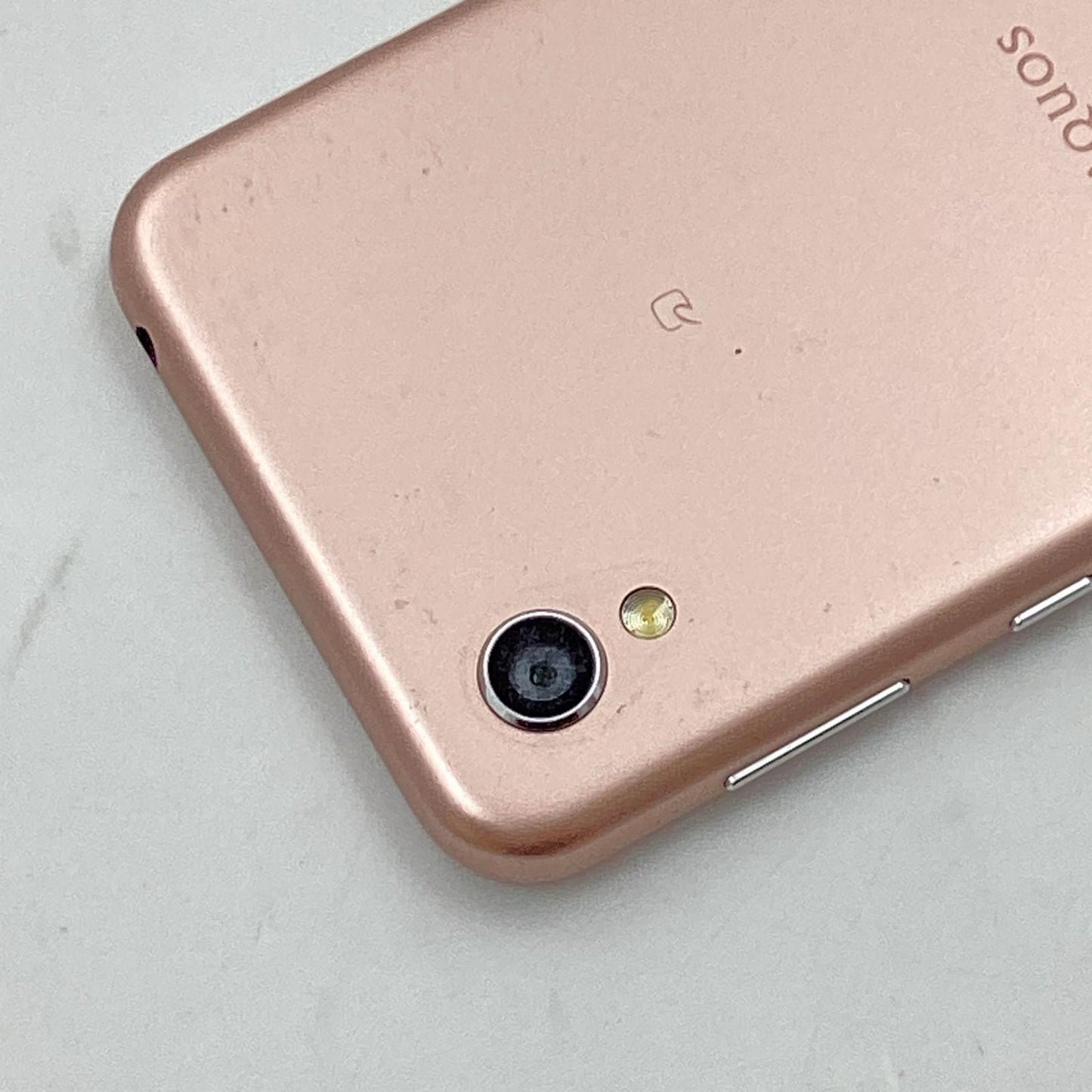 【全額返金保証】【最速発送】SHARP AQUOS sense2 32GB ピンクゴールド au SHV43 白ロム 動作確認済