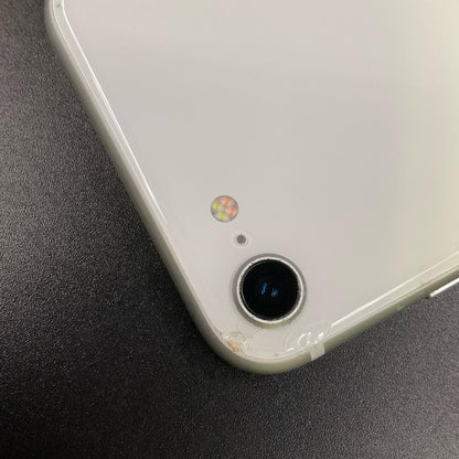 【全額返金保証】【最速発送】Apple iPhone iPhone SE（第2世代） 128GB ホワイト SIMフリー 白ロム 動作確認済 73%